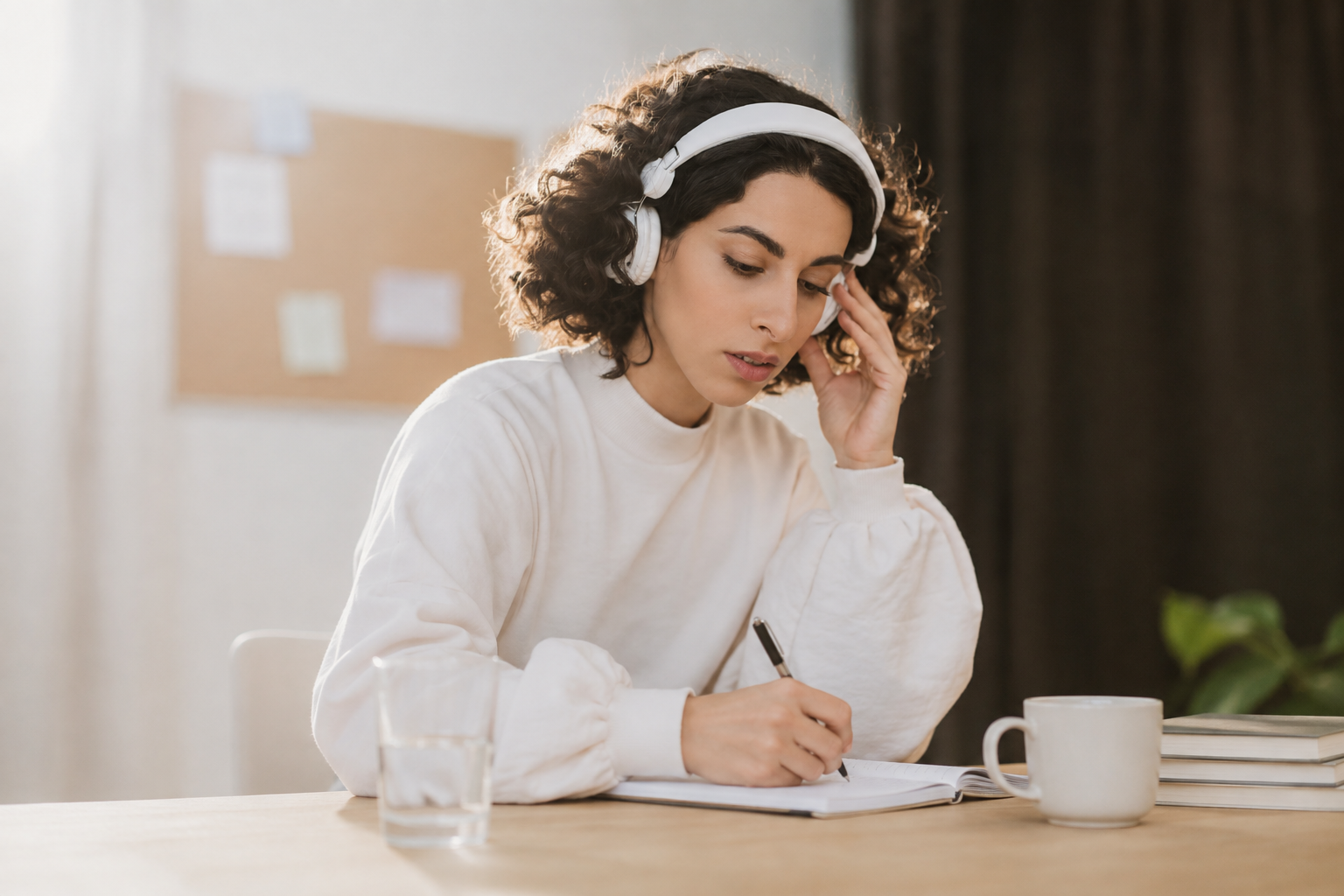 Estudiante avanzando paso a paso